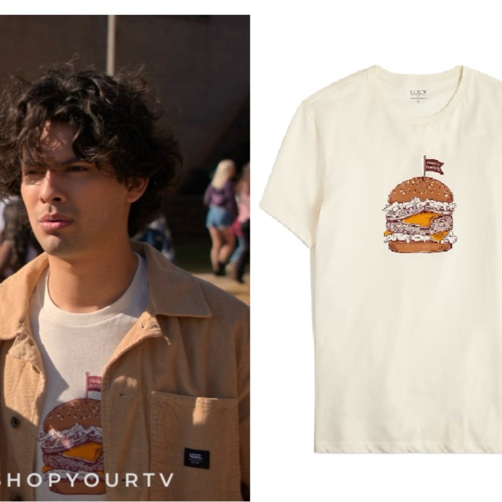 J. Crew Frank's Burgers Tee
